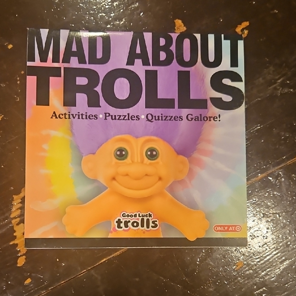 Activity Book with Oringal Russell Trolls
